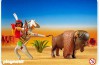 Playmobil - 3731 - Bison/indien/cheval