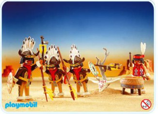 Playmobil - 3732 - Indian War Party