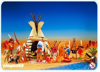 Playmobil - 3733v1 - Indian Camp