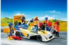 Playmobil - 3738 - White Race Car With Crew