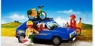 Playmobil - 3739v2 - Berline de tourisme / galerie de toit