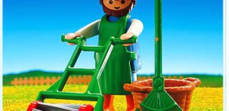Playmobil - 3752 - Gardener/Lawnmower