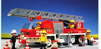 Playmobil - 3781 - Camion pompiers