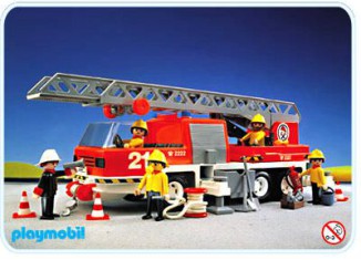 Playmobil - 3781 - Hook And Ladder