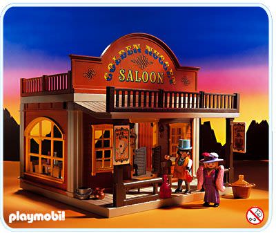 Playmobil Nostalgie Ofen schwarz zum Puppenhaus Western Saloon ua 
