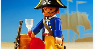 Playmobil - 3791 - Pirate with barrel