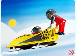 Playmobil - 3807 - Yellow 2-Man Bob