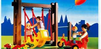 Playmobil - 3821 - une balançoire des enfants