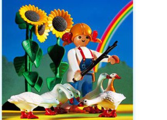 Playmobil - 3825 - Farm Girl & Geese