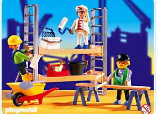 Playmobil - 3833 - Obreros de la construcción
