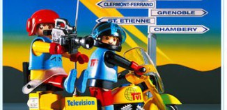 Playmobil - 3847 - TV-Motorrad