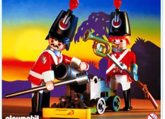 Playmobil - 3857 - Guards and Cannon