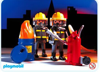 Playmobil - 3883 - Pompiers/Sapeurs - Detail Playmobil - 3883 - Pompiers/Sapeurs