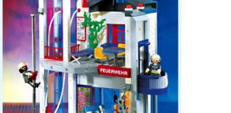 Playmobil - 3885 - Fire Station with Hose Tower