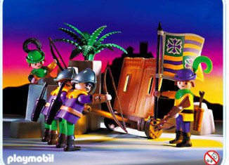 Playmobil - 3889 - Archers Wall - Detail Playmobil - 3889 - Archers Wall
