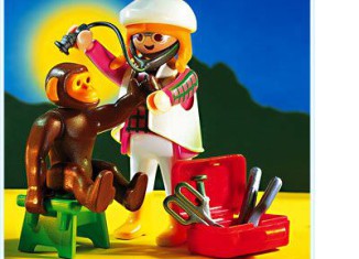 Playmobil - 3892 - Vet & Chimpanzee