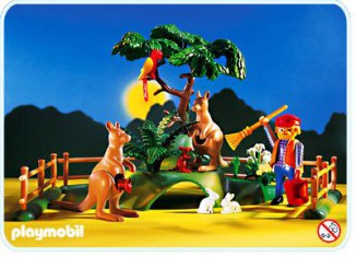 Playmobil - 3893 - Känguruhgehege