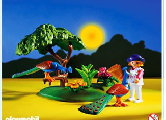 Playmobil - 3894 - Peacock's Meadow - Detail Playmobil - 3894 - Peacock's Meadow