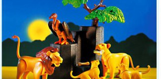 Playmobil - 3895 - Famille des lions