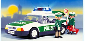 Playmobil - 3903v1 - Police Car