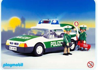 Playmobil - 3903v1 - Coche de policía - Detail Playmobil - 3903v1 - Coche de policía