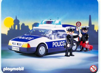 Playmobil - 3904v1 - Coche de policía
