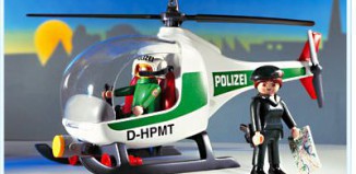 Playmobil - 3907-ger - Helicóptero Policía Alemán
