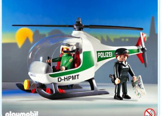 Playmobil - 3907-ger - Aerial Police Unit