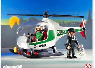 Playmobil - 3907-ger - Aerial Police Unit - Detail Playmobil - 3907-ger - Aerial Police Unit