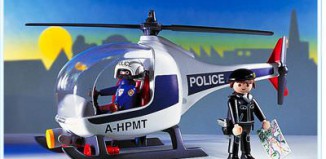 Playmobil - 3908 - Helicóptero de policía