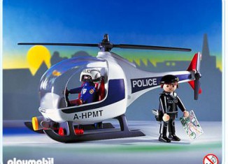 Playmobil - 3908 - Police Helicopter - Detail Playmobil - 3908 - Police Helicopter