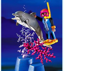 Playmobil - 3948 - Submarinista con delfín