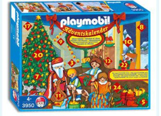 Playmobil - 3950-ger - Adventskalender Playmobil - 3950-ger - Adventskalender "Weihnachtsabend"