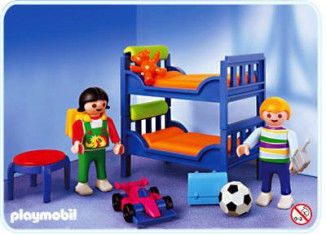 Playmobil - 3964v2 - Children's Room - Detail Playmobil - 3964v2 - Children's Room
