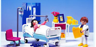 Playmobil - 3980 - Habitación de hospital