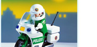 Playmobil - 3983 - Moto patrulla Alemana