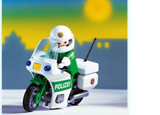 Playmobil - 3983 - Moto patrulla Alemana