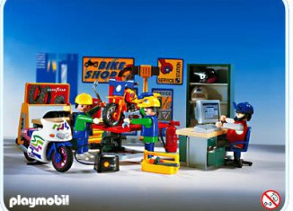 Playmobil - 3992 - Motorrad-Laden