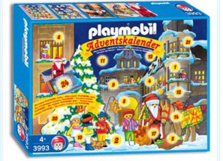 Playmobil - 3993v2 - Advent Calendar VI - Townsquare Holiday