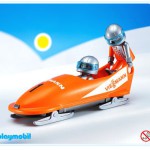 Playmobil Viessmann Rodeln MISB Promotion Exklusiv Promo Wintersport Schlitten 