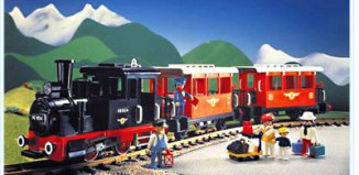 Playmobil - 4001 - Train voyageurs sans transfo