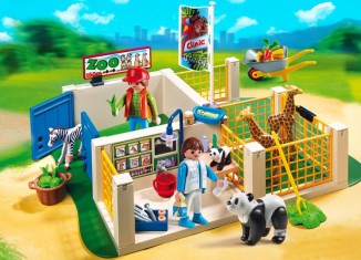 Playmobil - 4009 - SuperSet Zoo-Pflegestation
