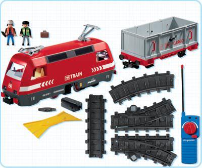 Playmobil 4010 - RC-Cargo Engine with Light - Back
