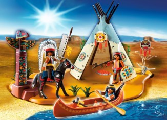 Playmobil - 4012 - SuperSet Indianerlager