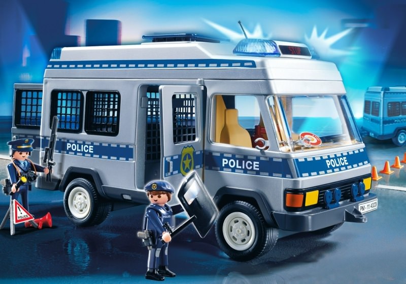 Playmobil Set: 4023 - Police Van 