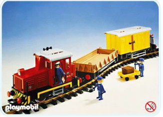 Playmobil - 4025 - Diesel Freight Train Set