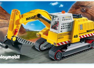 Playmobil - 4039 - Heavy Duty Excavator