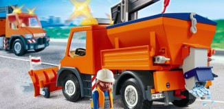 Playmobil - 4046 - Truck with snow-plow