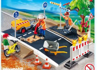 Playmobil - 4047 - Ouvriers et entretien de route