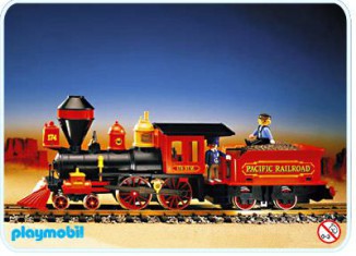 Playmobil - 4054 - Western Locomotive